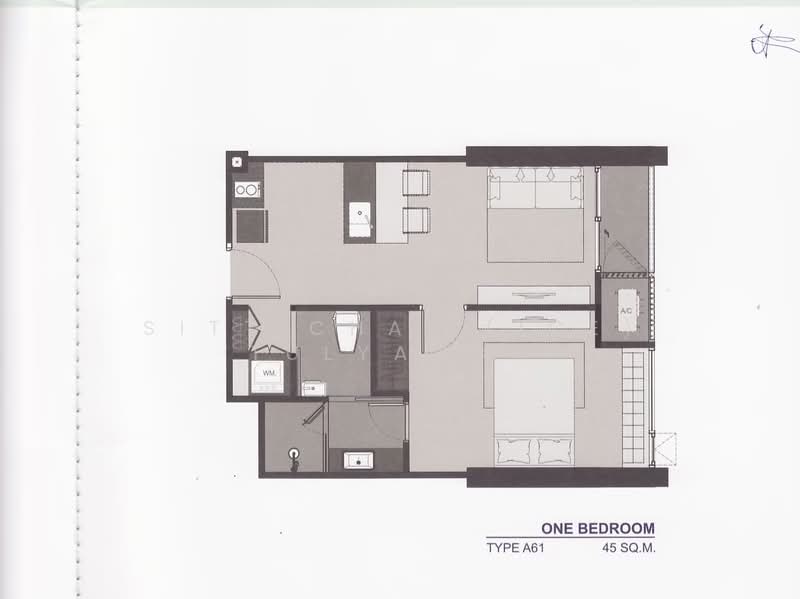 Rhythm Sukhumvit 42, Bangkok, Soi Sukhumvit 42, Sukhumvit Road, Phra Kanong, Khlong Toei, Bangkok, 1 Bedroom, 45 sqm, Condo For Sale, by Sittichai (Ice) Tulyanon, 60249157 - DDproperty.com