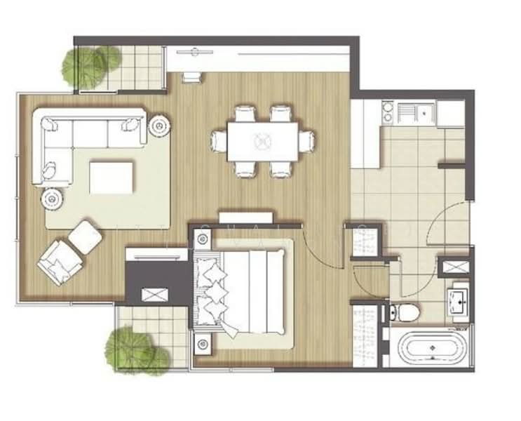 Sathorn Gardens, Bangkok, 39 South Sathorn Road, Thung Maha Mek, Sathon, Bangkok, 1 Bedroom, 63 sqm, Condo For Sale, by Sittichai (Ice) Tulyanon, 60249160 - DDproperty.com