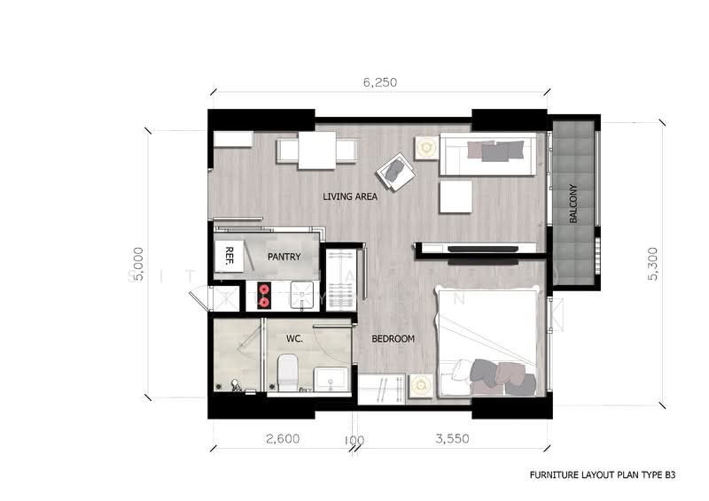 The Niche Pride Thonglor-Phetchaburi, Bangkok, New Petchaburi Road, Bang Kapi, Huai Khwang, Bangkok, 1 Bedroom, 35 sqm, Condo For Sale, by Sittichai (Ice) Tulyanon, 60249203 - DDproperty.com