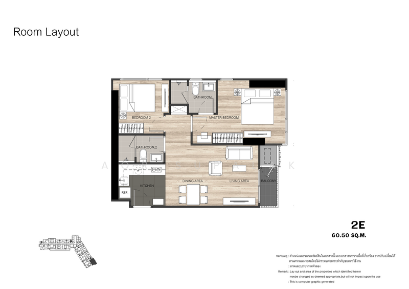 The Line Jatujak-Mochit, Bangkok, Phaholyothin Road, Jom Phon, Chatuchak, Bangkok, 2 Bedrooms, 60 sqm, Condo For Sale, by Sittichai (Ice) Tulyanon, 60249291 - DDproperty.com