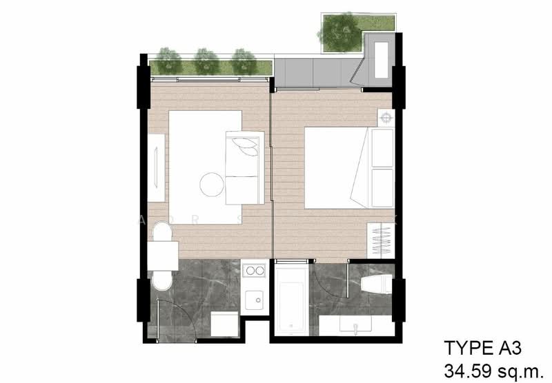 Walden Sukhumvit 39, Bangkok, 20-55 Soi Prommit, Khlong Tan Nua, Watthana, Bangkok, 1 Bedroom, 35 sqm, Condo For Sale, by Sittichai (Ice) Tulyanon, 60249348 - DDproperty.com