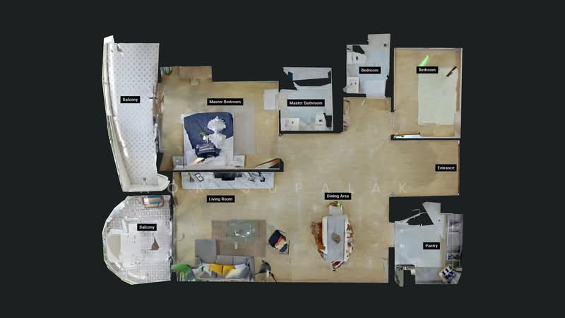 Floraville Condominium, Bangkok, 51 Pattanakarn, Suan Luang, Suan Luang, Bangkok, 2 Bedrooms, 105 sqm, Condo For Sale, by Sittichai (Ice) Tulyanon, 60249353 - DDproperty.com