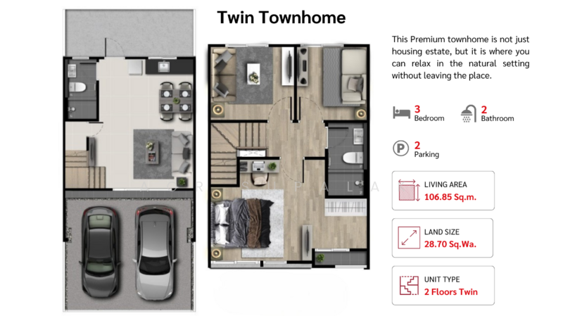Grande Pleno Ramintra-Bangchan Station, Bangkok, Soi Charoen Phatthana, Min Buri, Min Buri, Bangkok, 3 Bedrooms, 108 sqm, Single Detached House For Sale, by Sittichai (Ice) Tulyanon, 60249373 - DDproperty.com