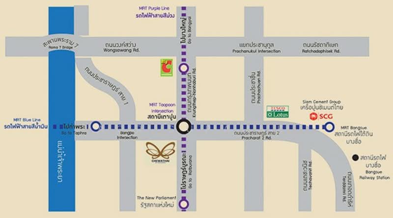 Chewathai interchange, กรุงเทพ, 416 ถนนประชาราษฎร์ สาย 2, บางซื่อ, บางซื่อ, กรุงเทพ, 28 ตร.ม., คอนโด ขาย, โดย Sittichai (Ice) Tulyanon, 60249471 - DDproperty.com