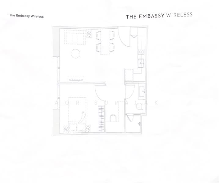 The Embassy Wireless : ดิ เอ็มบาสซี่ แอท ไวร์เลส, กรุงเทพ, 1042 ถนน วิทยุ, ลุมพินี, ปทุมวัน, กรุงเทพ, 44 ตร.ม., คอนโด ขาย, โดย Sittichai (Ice) Tulyanon, 60249623 - DDproperty.com