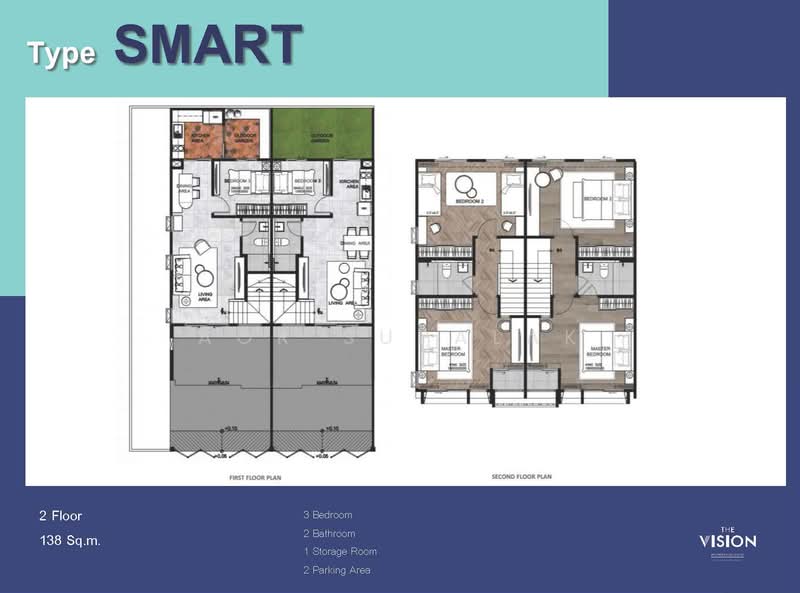 The Vision Ladprao-Nawamin, Bangkok, Soi Nawamin 85, Nawamin Road, Nawamin, Bueng Kum, Bangkok, 3 Bedrooms, 138 sqm, Townhouse For Sale, by Sittichai (Ice) Tulyanon, 60249731 - DDproperty.com