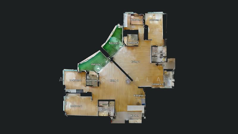 Chatrium Residence Riverside, Bangkok, 26 Chareonkrung Road, Wat Prayakrai, Bang Kho Laem, Bangkok, 4 Bedrooms, 252 sqm, Condo For Sale, by Sittichai (Ice) Tulyanon, 60250297 - DDproperty.com