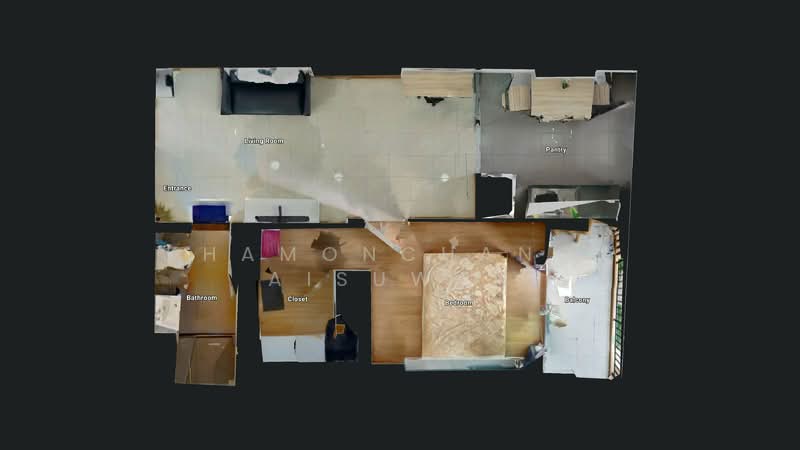 Supalai Monte at Viang, Chiang Mai, Super Highway, Wat Khet, Muang Chiang Mai, Chiang Mai, 1 Bedroom, 46 sqm, Condo For Sale, by Khamonchanok Aisuwan, 60250517 - DDproperty.com