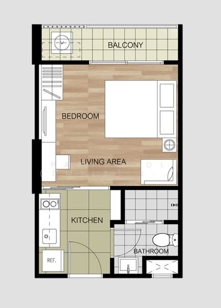 La Casita Hua Hin, Prachuap Khiri Khan, Hua Hin 94/2 Alley, Hua Hin, Hua Hin, Prachuap Khiri Khan, Studio, 27 sqm, Condo For Sale, by Parkkapol (Smile) Luecha, 60250682 - DDproperty.com