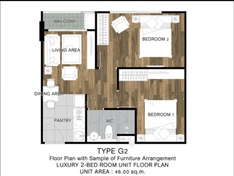 Bangkok Feliz Vibhavadi 30, Bangkok, 21 Phahonyothin Road, Chatuchak, Chatuchak, Bangkok, 2 Bedrooms, 47 sqm, Condo For Sale, by Sittichai (Ice) Tulyanon, 60251289 - DDproperty.com