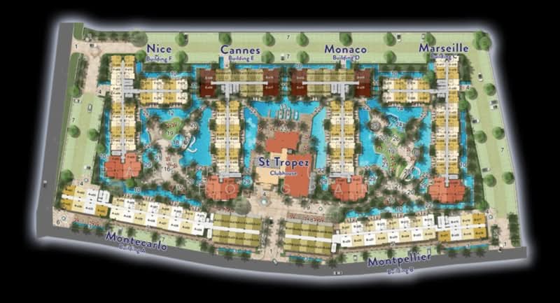 Seven Seas Cote d'Azur, Chon Buri (Pattaya), 46 7 Soi Na Jomtien 8, Nong Pru, Bang Lamung (Pattaya), Chon Buri (Pattaya), 2 Bedrooms, 56 sqm, Condo For Sale, by Panupan (Bond) Thongpan, 60251323 - DDproperty.com