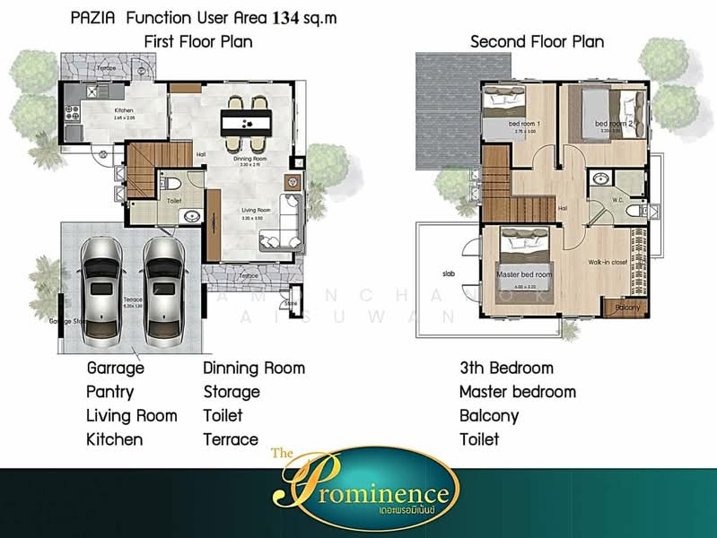 The Prominence Proud : เดอะ พรอมิเน้นซ์ พราวน์, เชียงใหม่, สันทรายน้อย, สันทราย, เชียงใหม่, 134 ตร.ม., บ้านเดี่ยว ขาย, โดย Khamonchanok Aisuwan, 60251879 - DDproperty.com