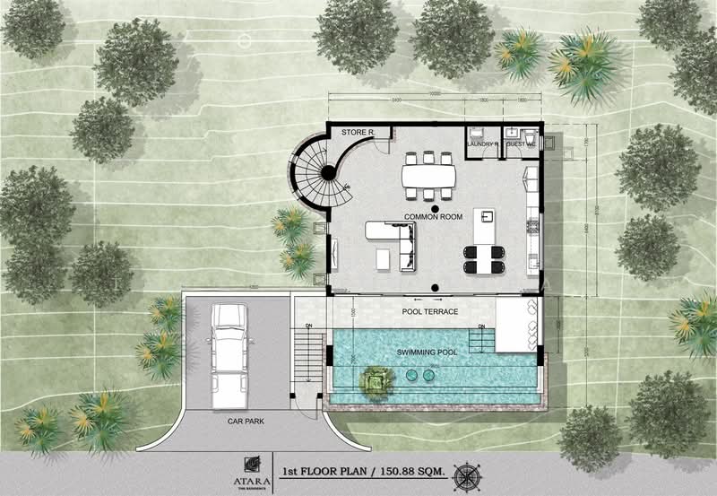 ATARA Luxury Pool Villas : อตรา ลัคชัวรี่ พูล วิลล่า, สุราษฎร์ธานี, Chaweng Road, บ่อผุด, เกาะสมุย, สุราษฎร์ธานี, 245 ตร.ม., วิลล่า ขาย, โดย Thanya Pimonpat, 60252188 - DDproperty.com