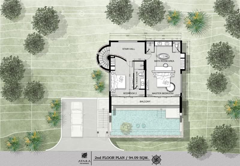 ATARA Luxury Pool Villas, Surat Thani, Chaweng Road, Bo Put, Ko Samui, Surat Thani, 2 Bedrooms, 245 sqm, Villa For Sale, by Thanya Pimonpat, 60252188 - DDproperty.com