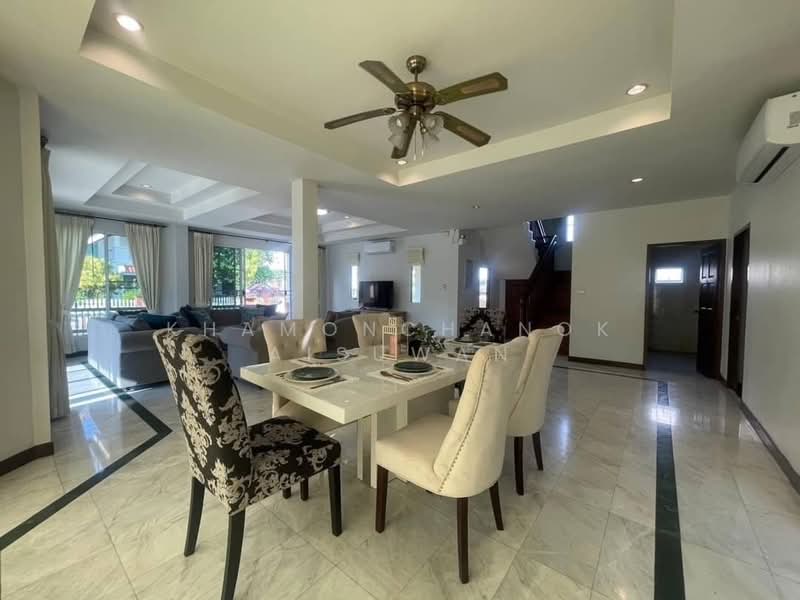 Lanna Thara Village, Chiang Mai, Nong Kwai, Hang Dong, Chiang Mai, 4 Bedrooms, 297 sqm, Single Detached House For Rent, by Khamonchanok Aisuwan, 60252461 - DDproperty.com