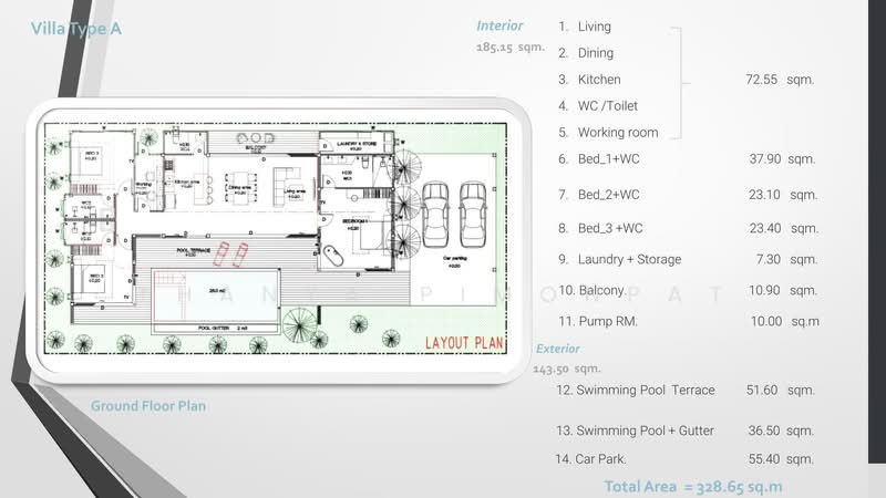 Samui Grand Park Serenity, Surat Thani, Mae Nam, Ko Samui, Surat Thani, 3 Bedrooms, 329 sqm, Villa For Sale, by Thanya Pimonpat, 60252464 - DDproperty.com