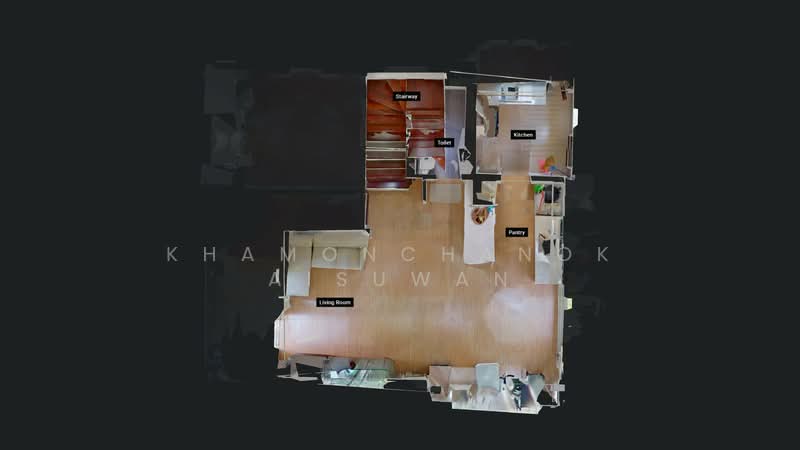 Siwalee Choeng Doi, Chiang Mai, Mae Hia, Muang Chiang Mai, Chiang Mai, 3 Bedrooms, 184 sqm, Single Detached House For Rent, by Khamonchanok Aisuwan, 60252653 - DDproperty.com