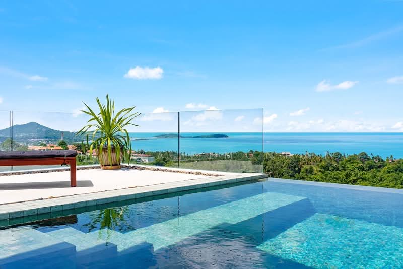 Beautiful 4 Bedrooms Private Pool Seaview Villa for Rent, Surat Thani, Bo Put, Ko Samui, Surat Thani, 4 Bedrooms, 202 sqm, Villa For Rent, by Thanya Pimonpat, 60253175 - DDproperty.com