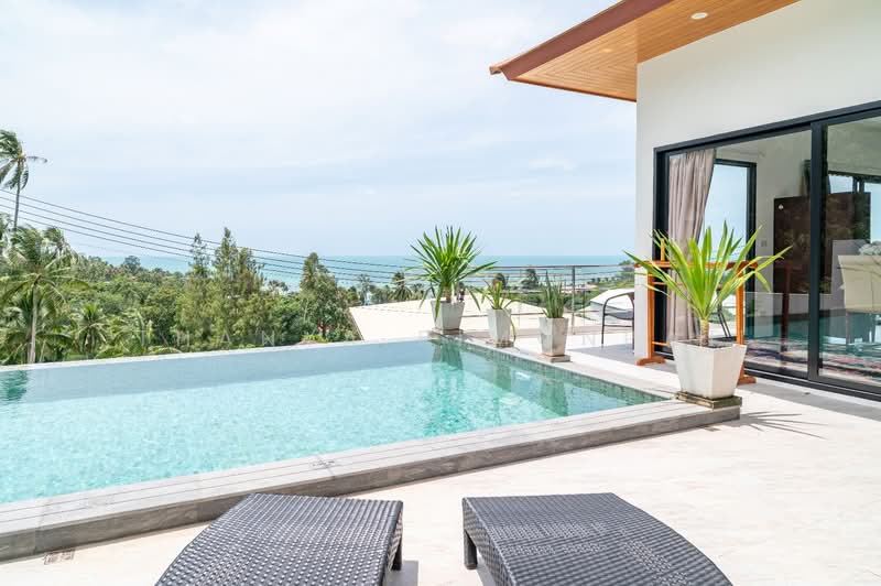 Charming Sea View Villa for Rent, Surat Thani, Maret, Ko Samui, Surat Thani, 3 Bedrooms, 200 sqm, Villa For Rent, by Thanya Pimonpat, 60253287 - DDproperty.com