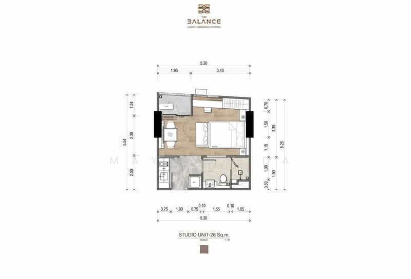 The Balance Luxury Condominium, Phuket, Patong, Kathu, Phuket, Studio, 26 sqm, Condo For Sale, by Wanida (May) Mahawong, 60253494 - DDproperty.com