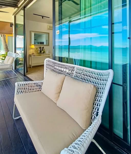 Cute Beachfront House Right on the Beach for Rent, Surat Thani, Mae Nam, Ko Samui, Surat Thani, Studio, 70 sqm, Single Detached House For Rent, by Thanya Pimonpat, 60253615 - DDproperty.com