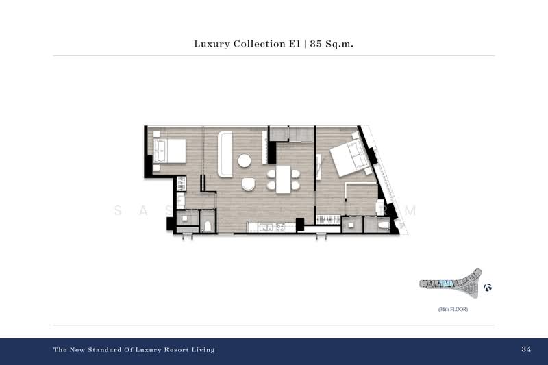 For Sale - Wyndham Grand Residences Wongamat Pattaya, Chon Buri (Pattaya)