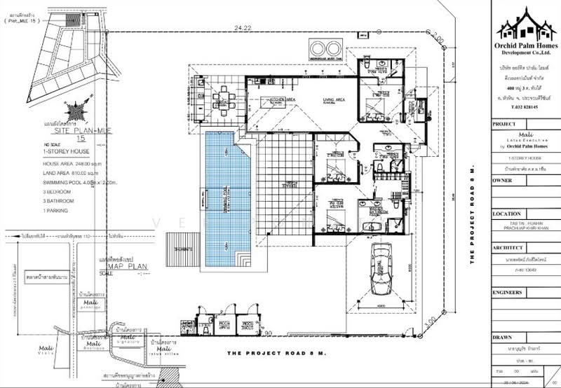 Mali Lotus Executive, Prachuap Khiri Khan, Thap Tai, Hua Hin, Prachuap Khiri Khan, 3 Bedrooms, 212 sqm, Villa For Sale, by Parkkapol (Smile) Luecha, 60253910 - DDproperty.com