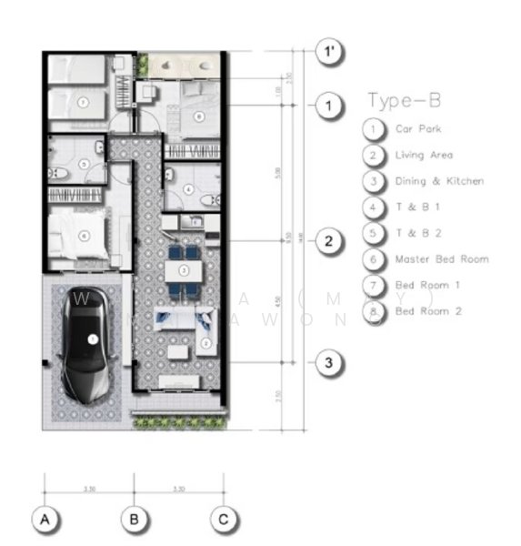 Tyssen Yamu, Phuket, Pa Khlok, Thalang, Phuket, 3 Bedrooms, 86 sqm, Single Detached House For Sale, by Wanida (May) Mahawong, 60254002 - DDproperty.com