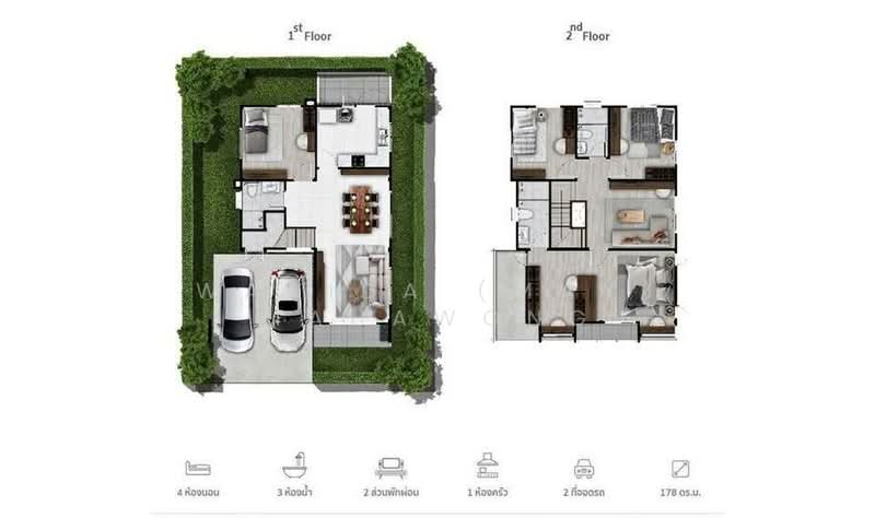 Supalai Lake Ville, Phuket, Ko Kaeo, Muang Phuket, Phuket, 4 Bedrooms, 178 sqm, Single Detached House For Sale, by Wanida (May) Mahawong, 60254162 - DDproperty.com