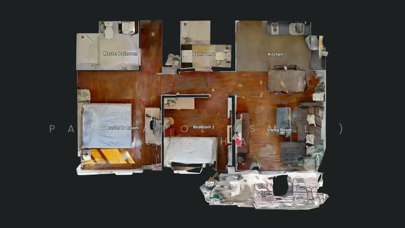 Baan Sandao : บ้านแสนดาว, ประจวบคีรีขันธ์, 57 Phet Kasem Rd, หัวหิน, หัวหิน, ประจวบคีรีขันธ์, 72 ตร.ม., คอนโด ให้เช่า, โดย Parkkapol (Smile) Luecha, 60254407 - DDproperty.com