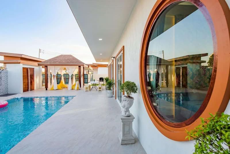 Pool Villa for Rent in Thap Tai Hua Hin, Prachuap Khiri Khan, Thap Tai, Hua Hin, Prachuap Khiri Khan, 4 Bedrooms, 200 sqm, Villa For Rent, by Parkkapol (Smile) Luecha, 60254507 - DDproperty.com