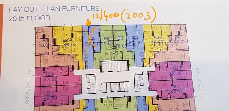 15 Sukhumvit Residences, Bangkok, Soi Sukhumvit 15, Khlongtoei Nua, Watthana, Bangkok, Studio, 59 sqm, Condo For Rent, by Sittichai (Ice) Tulyanon, 60254526 - DDproperty.com