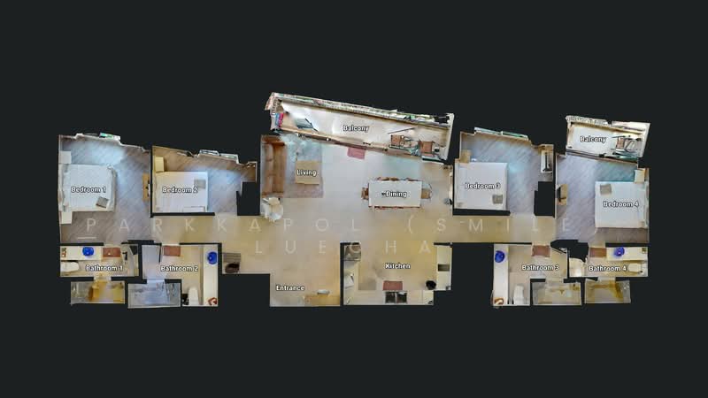 Marrakesh Residences, Prachuap Khiri Khan, 63-411 Petchkasem Road, Nong Kae, Hua Hin, Prachuap Khiri Khan, 4 Bedrooms, 190 sqm, Condo For Rent, by Parkkapol (Smile) Luecha, 60254743 - DDproperty.com