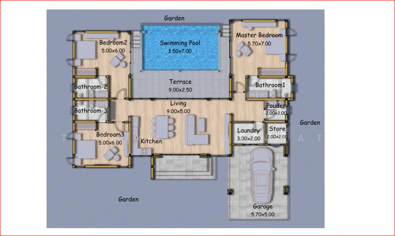 Rattanawadee Villa, Surat Thani, Nha Mueng, Ko Samui, Surat Thani, 3 Bedrooms, 272 sqm, Villa For Sale, by Thanya Pimonpat, 60254799 - DDproperty.com
