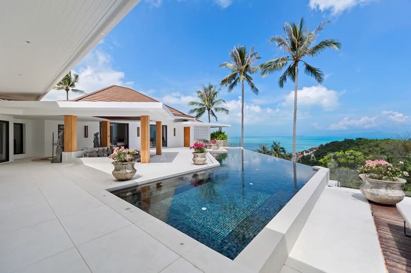 Elegant 4-Bedroom SeaView Villa with Infinity Pool in Maenam, Surat Thani, Mae Nam, Ko Samui, Surat Thani, 4 Bedrooms, 550 sqm, Villa For Rent, by Thanya Pimonpat, 60254811 - DDproperty.com