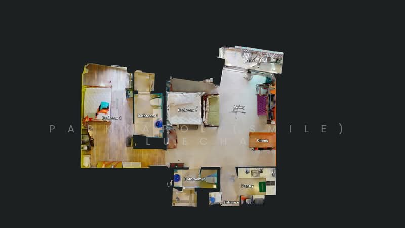 Marrakesh Residences : มาราเกซ เรสซิเดนซ์, ประจวบคีรีขันธ์, 63-411 ถนนเพชรเกษม, หนองแก, หัวหิน, ประจวบคีรีขันธ์, 83 ตร.ม., คอนโด ให้เช่า, โดย Parkkapol (Smile) Luecha, 60254993 - DDproperty.com