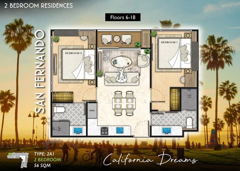 The Riviera Santa Monica : ซานต้า โมนิก้า, ชลบุรี, หนองปรือ, บางละมุง, ชลบุรี, 58 ตร.ม., คอนโด ขาย, โดย Panupan (Bond) Thongpan, 60255108 - DDproperty.com