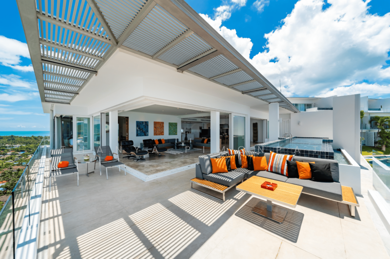 4 Bedrooms Executive Penthouse Suite with Panoramic Sea Views, Surat Thani, Bo Put, Ko Samui, Surat Thani, 4 Bedrooms, 305 sqm, Villa For Rent, by Thanya Pimonpat, 60255159 - DDproperty.com