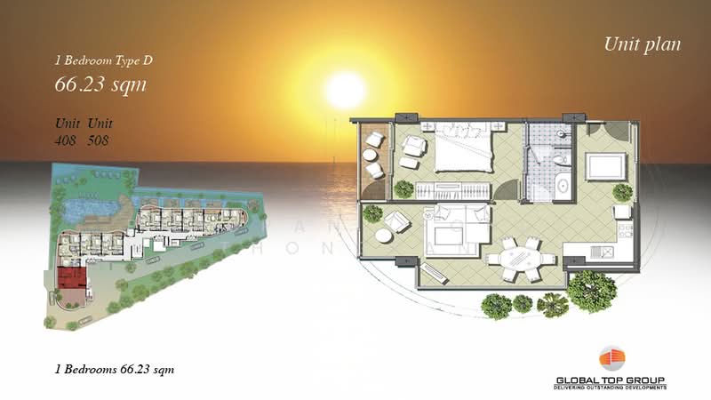 Paradise Ocean View, Chon Buri (Pattaya), Bang Lamung 16 Alley, Nong Pru, Bang Lamung (Pattaya), Chon Buri (Pattaya), 1 Bedroom, 61 sqm, Condo For Sale, by Panupan (Bond) Thongpan, 60255184 - DDproperty.com