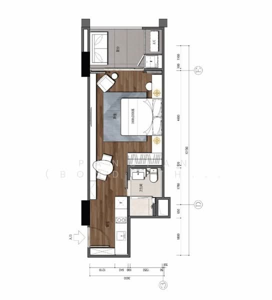 Beverly Mountain Bay Pattaya, Chon Buri (Pattaya), Soi 5, Pratumnak Road, Nong Pru, Bang Lamung (Pattaya), Chon Buri (Pattaya), Studio, 28 sqm, Condo For Sale, by Panupan (Bond) Thongpan, 60255349 - DDproperty.com