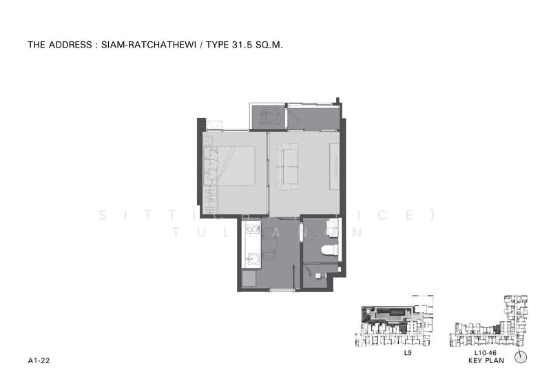 The Address Siam-Ratchathewi : ดิ แอดเดรส สยาม-ราชเทวี, กรุงเทพ, 500 ถนน เพชรบุรี, ถนนเพชรบุรี, ราชเทวี, กรุงเทพ, 32 ตร.ม., คอนโด ขาย, โดย Sittichai (Ice) Tulyanon, 60255466 - DDproperty.com