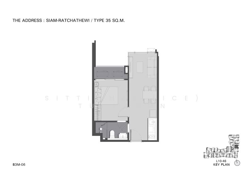 The Address Siam-Ratchathewi, Bangkok, 500 Phetchaburi Road, Thanon Phetchaburi, Ratchathewi, Bangkok, 1 Bedroom, 32 sqm, Condo For Sale, by Sittichai (Ice) Tulyanon, 60255466 - DDproperty.com