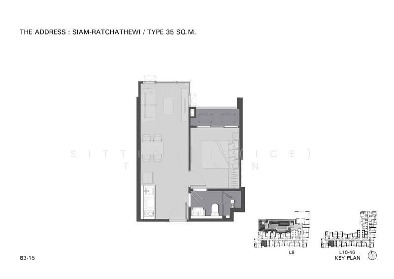 The Address Siam-Ratchathewi : ดิ แอดเดรส สยาม-ราชเทวี, กรุงเทพ, 500 ถนน เพชรบุรี, ถนนเพชรบุรี, ราชเทวี, กรุงเทพ, 32 ตร.ม., คอนโด ขาย, โดย Sittichai (Ice) Tulyanon, 60255466 - DDproperty.com