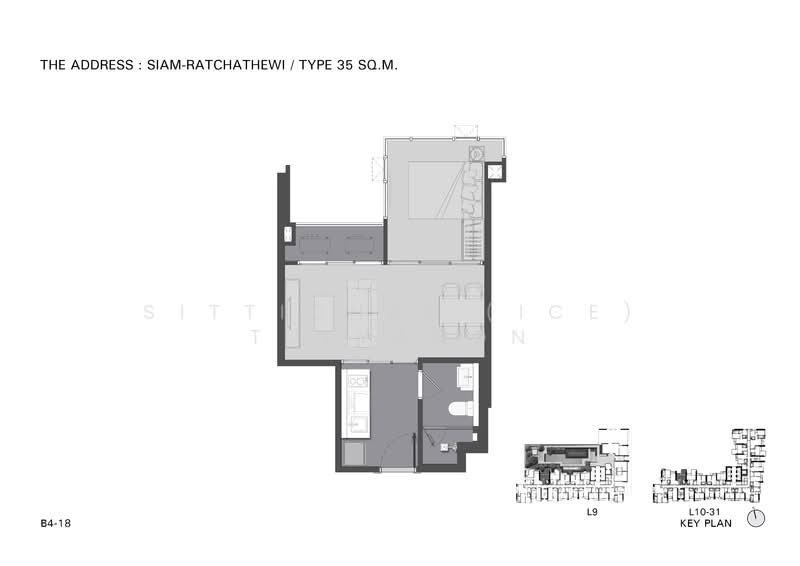 The Address Siam-Ratchathewi, Bangkok, 500 Phetchaburi Road, Thanon Phetchaburi, Ratchathewi, Bangkok, 1 Bedroom, 32 sqm, Condo For Sale, by Sittichai (Ice) Tulyanon, 60255466 - DDproperty.com
