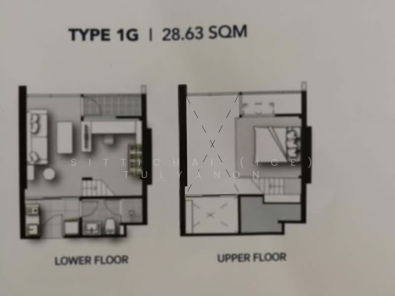 Chewathai Residence Asoke, Bangkok, 222 Asok-Din Daeng Road, Makkasan, Ratchathewi, Bangkok, 1 Bedroom, 29 sqm, Condo For Sale, by Sittichai (Ice) Tulyanon, 60255503 - DDproperty.com