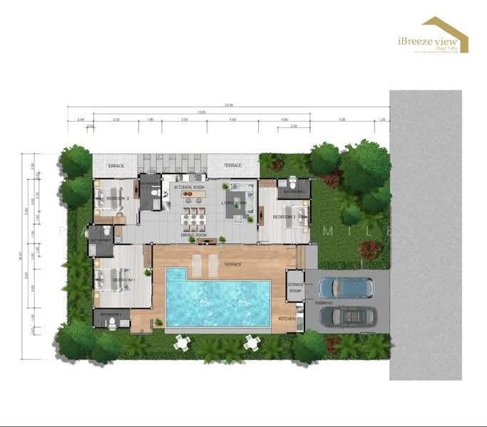 iBreeze View Pool Villa, ประจวบคีรีขันธ์, ทับใต้, หัวหิน, ประจวบคีรีขันธ์, 213 ตร.ม., วิลล่า ขาย, โดย Parkkapol (Smile) Luecha, 60255558 - DDproperty.com