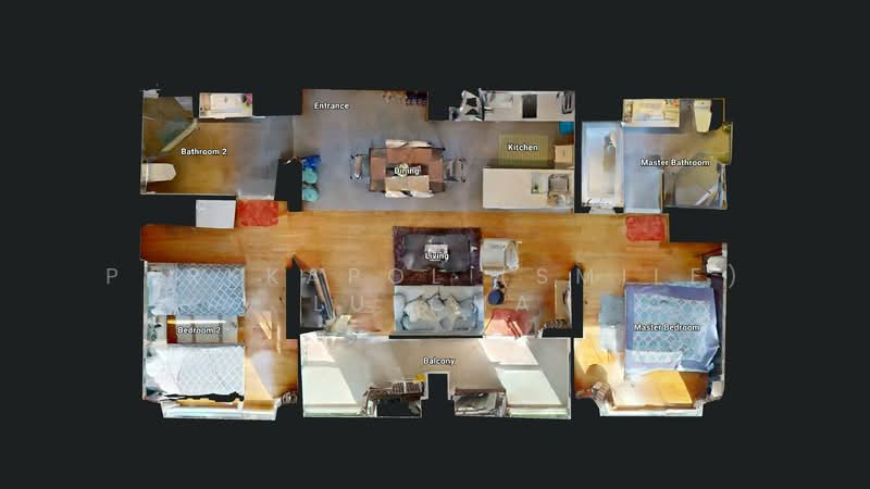 Amari Residences Hua Hin, Prachuap Khiri Khan, Soi Hua Hin 87, Nong Kae, Hua Hin, Prachuap Khiri Khan, 2 Bedrooms, 83 sqm, Condo For Sale, by Parkkapol (Smile) Luecha, 60255574 - DDproperty.com