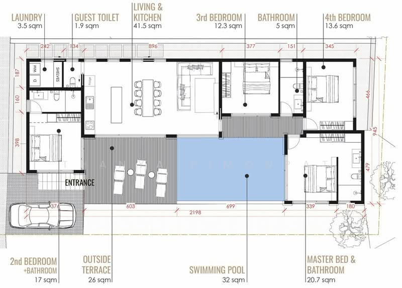 เสน่หา ซีวิว, สุราษฎร์ธานี, มะเร็ต, เกาะสมุย, สุราษฎร์ธานี, 200 ตร.ม., วิลล่า ขาย, โดย Thanya Pimonpat, 60255616 - DDproperty.com