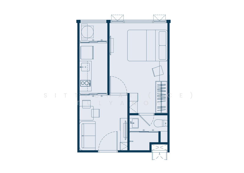 Atmoz Tropicana Bangna, Bangkok, 22 Bang Na-Trat Frontage Rd, Bang Na, Bang Na, Bangkok, 1 Bedroom, 34 sqm, Condo For Sale, by Sittichai (Ice) Tulyanon, 60255635 - DDproperty.com