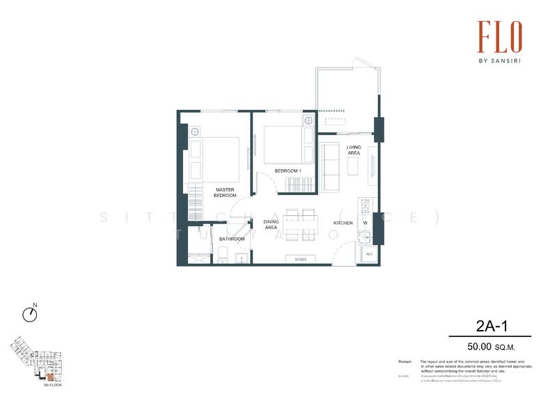 FLO by Sansiri : โฟล บาย แสนสิริ, กรุงเทพ, ถ.สมเด็จเจ้าพระยา, คลองสาน, คลองสาน, กรุงเทพ, 66 ตร.ม., คอนโด ขาย, โดย Sittichai (Ice) Tulyanon, 60255699 - DDproperty.com